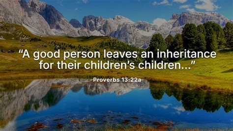 How To Leave a True Inheritance For Others