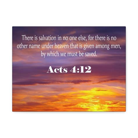 Acts 4:12 Devotional