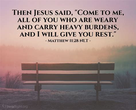 Accept His Offer of Rest